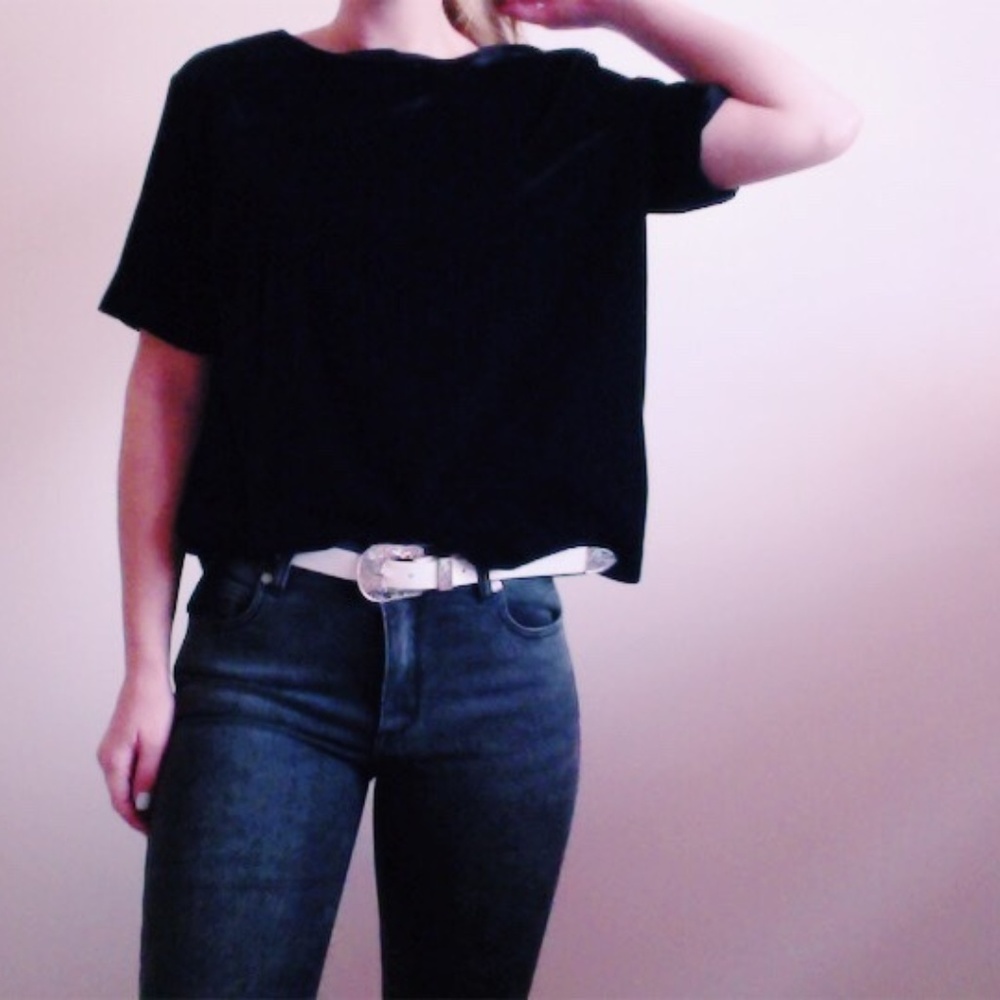 Velvet shirt